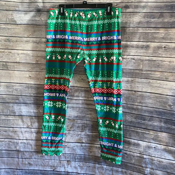Christmas leggings - Picture 1 of 4